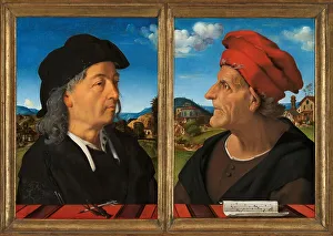 Dividers Prints: Portraits of Giuliano and Francesco Giamberti da Sangallo