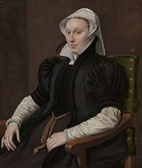 Portraits of Sir Thomas Gresham and Anne Fernely, c.1560-c.1565. Creator: Antonis Mor
