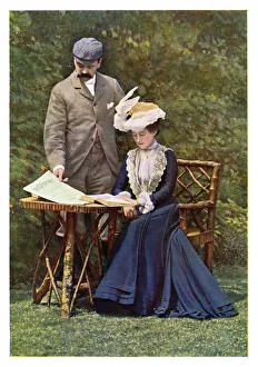 Images Dated 2nd May 2007: Portraiture in Three Colours, 1901
