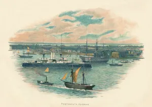 Portsmouth Harbour, c1890