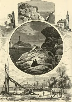 Portsmouth Prints: Portsmouth and Isles of Shoals, 1874. Creator: John Douglas Woodward