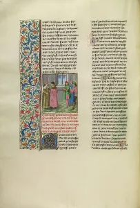 Ambassador Prints: The Portuguese Ambassador Lawrence Fongasse before John of Gaunt