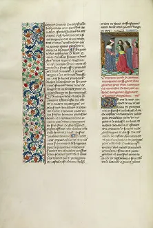 Chronicle Prints: The Portuguese Dispatching an Embassy to King Richard II