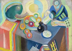 Delaunay Prints: The Portuguese Jug, 1916. Creator: Delaunay, Robert (1885-1941)