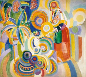 Delaunay Prints: Portuguese Woman, 1916. Artist: Delaunay, Robert (1885-1941)