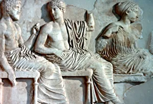 Parthenon Prints: Poseidon, Apollo and Artemis, 447-432 BC