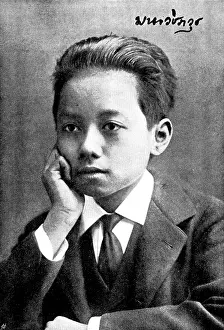 Southeast Asia Prints: A Possible Crown Prince of Siam; Prince Thoonkramom, 1895. Creator: Unknown