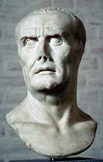 3rd Century Bc Prints: Possibly a bust of Lucius Cornelius Scipio Asiaticus. Creator: Unknown