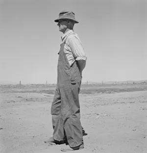 Grant County Washington United States Prints: Possibly: Chris Ament, German-Russian dry land wheat farmer