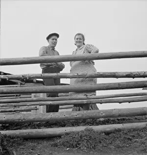 Borrowing Gallery: Possibly: Farm family in the cut-over land, Priest River Valley, Bonner County, Idaho, 1939