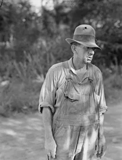 Possibly: Migratory worker in auto camp, Yakima Valley, Washington, 1939. Creator: Dorothea Lange Possibly: Migratory worker in auto camp, Yakima Valley, Washington, 1939. Creator: Dorothea Lange