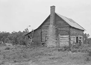 Possibly: Negro sharecropper house, Person County, North Carolina, 1939. Creator: Dorothea Lange