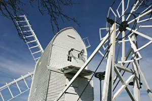 Wind Power Prints: Post mill, Great Chishill, Cambridgeshire
