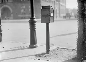 Mailbox Prints: Post office Department Mail Box, 1911