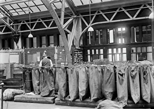 Sacks Prints: Post Office Department - Mailbags, 1913