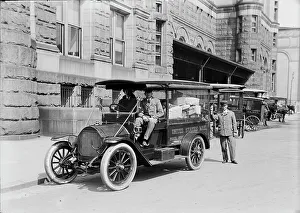 Post Office Department - Parcel Post, 1914. Creator: Harris & Ewing. Post Office Department - Parcel Post, 1914. Creator: Harris & Ewing