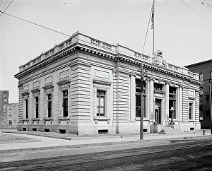Post office, Holyoke, Mass. c1908. Creator: Unknown
