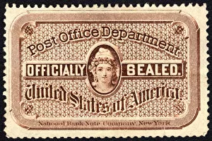 Post Office seal, 1879. Creator: National Bank Note Company