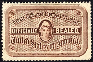 Post Office seal, 1879. Creator: National Bank Note Company