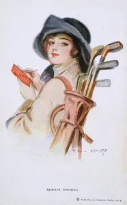 Carry Gallery: Postcard, Always Winning, American, c1910