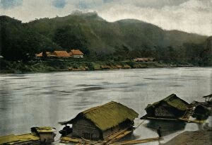 Poste De Trai-Hut, (Stilt House), 1900. Creator: Unknown