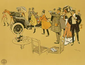 Poster advertising Berliet cars, 1906. Artist: Rene Vincent