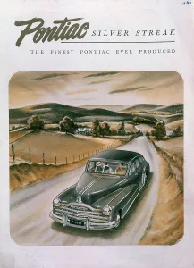 Passenger Prints: Poster advertising a Pontiac Silver Streak, 1947