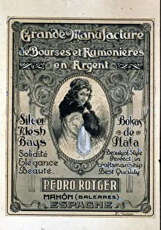 Posters Collection: Poster of a costume jewellery factory in Mahon, Menorca