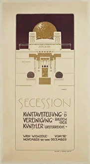 Private Collectionart Nouveau Prints: Poster for the II Exhibition of the Vienna Secession