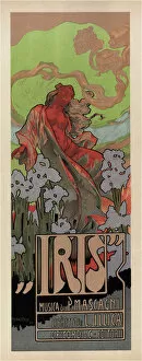 Images Dated 26th April 2019: Poster for the Opera Iris by Pietro Mascagni, 1898
