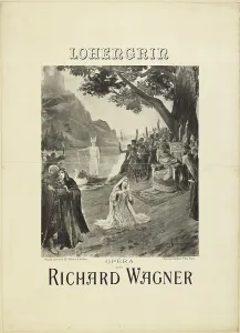 Lohengrin Prints: Poster for the opera Lohengrin by Richard Wagner