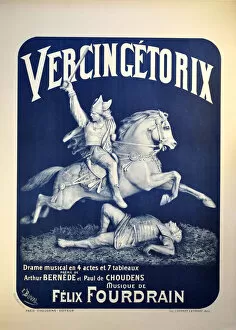 Villa Medicis Gallery: Poster for the Opera Vercingetorix by Felix Fourdrain, 1912