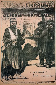 Support Prints: Poster paying tribute to the war effort, French, World War I, 1914-1918