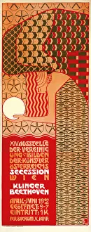 Roller Prints: Poster for the XIV exhibition of the Vienna Secession