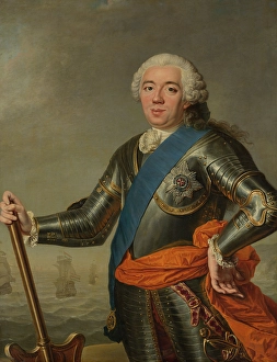Mauritshuis Prints: Posthumous Portrait of William IV (1711-1751). Creator: Jacques-Andre-Joseph Aved
