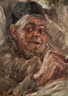 Ernst Josephson Prints: The Postmaster of Bréhat, 1888. Creator: Ernst Josephson