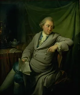 Jens Juul Prints: Postmaster and Council of Justice, Johan Georg Pauli, 1770. Creator: Jens Juel