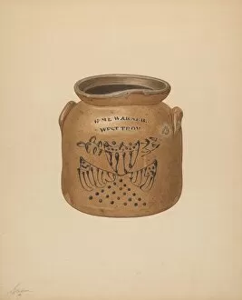 Capelli Giacinto Gallery: Pot, 1941. Creator: Giacinto Capelli