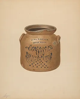 Capelli Giacinto Gallery: Pot, 1941. Creator: Giacinto Capelli