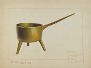 Cooking Pot Gallery: Pot with Legs, c. 1937. Creator: Irene Lawson