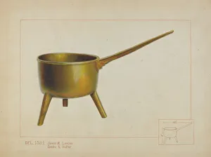 Cooking Pot Gallery: Pot with Legs, c. 1937. Creator: Irene Lawson