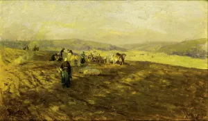 Gleaning Prints: Potato Gleaners, n. d. Creator: Herman Hartwich