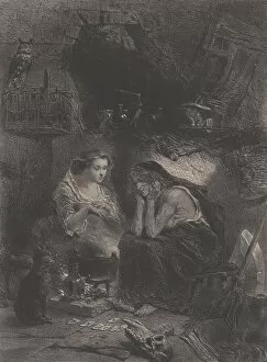 Celestin Francois Nanteuil Leboeuf Gallery: The Potion, 1860. Creator: Célestin Nanteuil
