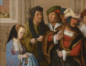 Disappointment Prints: Potiphars Wife Displays Josephs Garment