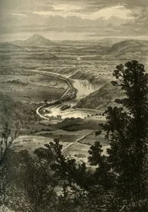 The Potomac, from Maryland Heights, 1872. Creator: A. Measom
