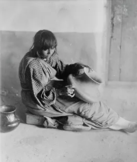 Potter Prints: The Potter-Santa Clara, c1905. Creator: Edward Sheriff Curtis