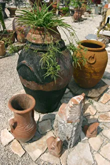 Kefalonia Prints: Pottery Karavomilos, Kefalonia, Greece