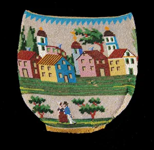 Pouch Prints: Pouch, American, 1830-60. Creator: Unknown