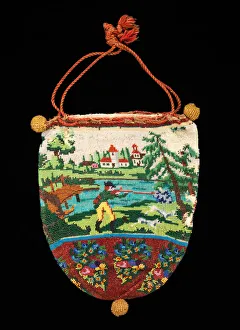 Pouch, American, 1830-60. Creator: Unknown