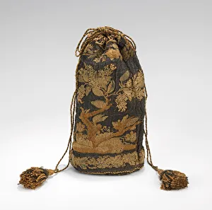 Brooklyn Museum Collection: Pouch, European, ca. 1840. Creator: Unknown
